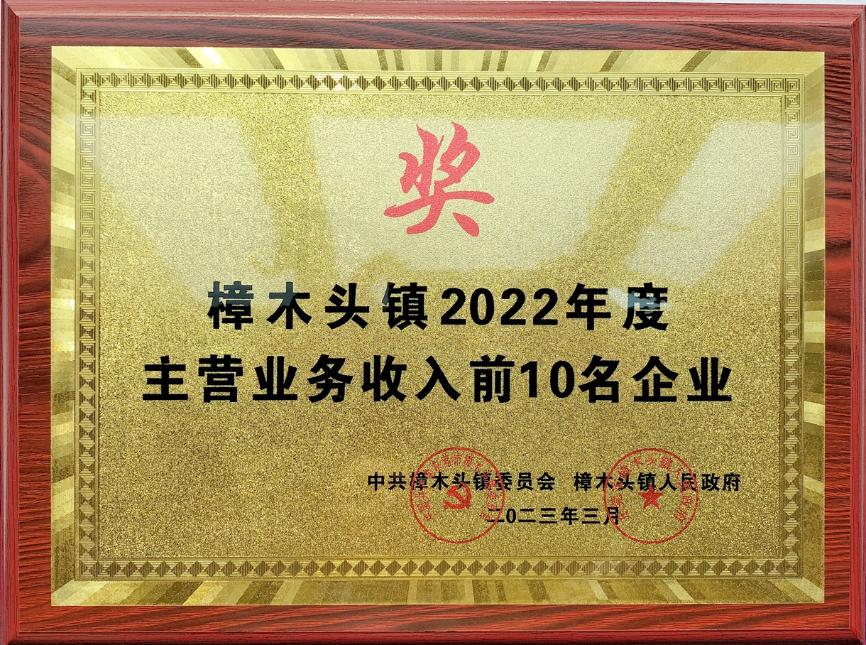 我司被評為“鎮2022年度先進(jìn)單位”